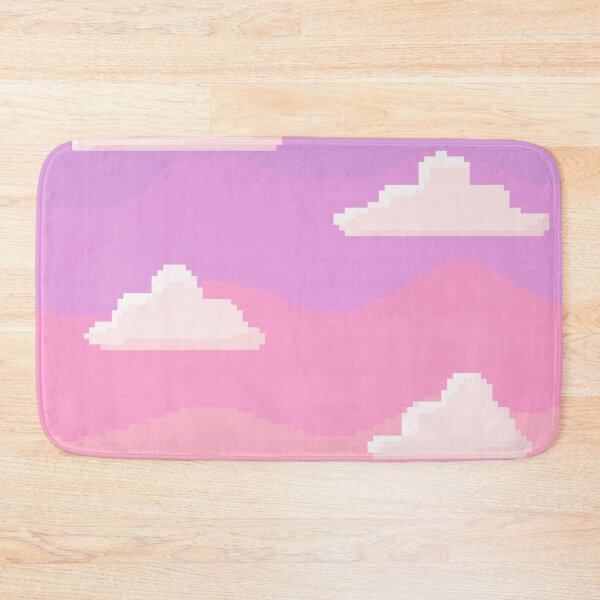 Item preview, Pink Cloud Sunset Pixel Art designed and sold by Skinpedia.