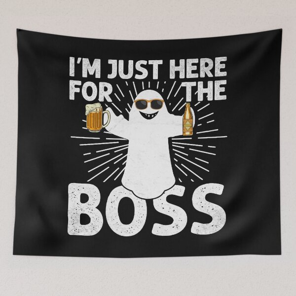 Item preview, I Am Just Here For The Boss designed and sold by fejoa.