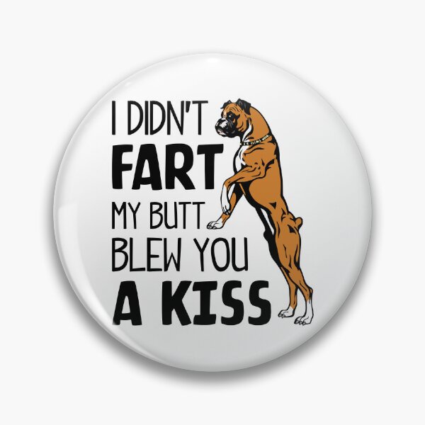 Item preview, Boxer Dog Blew You A Kiss designed and sold by SunsetGloww.