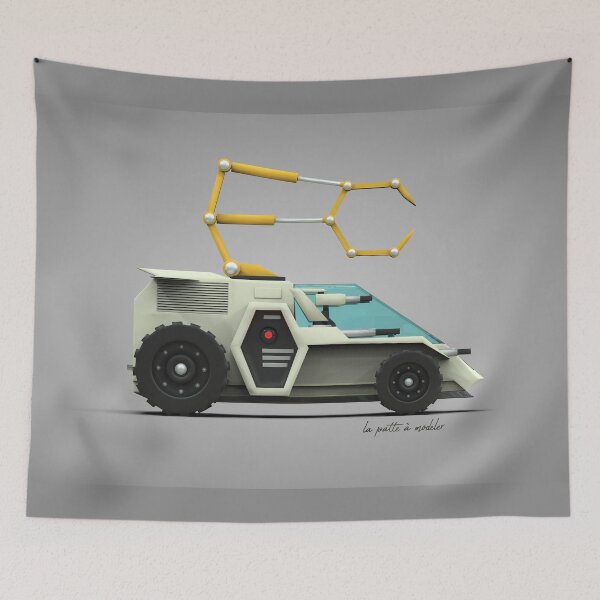 Item preview, Jayce's car (the wheeled warriors) designed and sold by LaPatteAModeler.