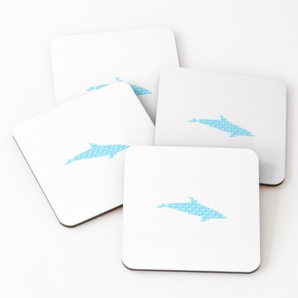 Item preview, dolphin in blue with hearts  designed and sold by Elfinsarts17.