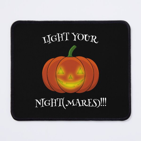 Item preview, Glowing Jack-o'-Lantern - Light Your Nightmares designed and sold by BirdAtWork.