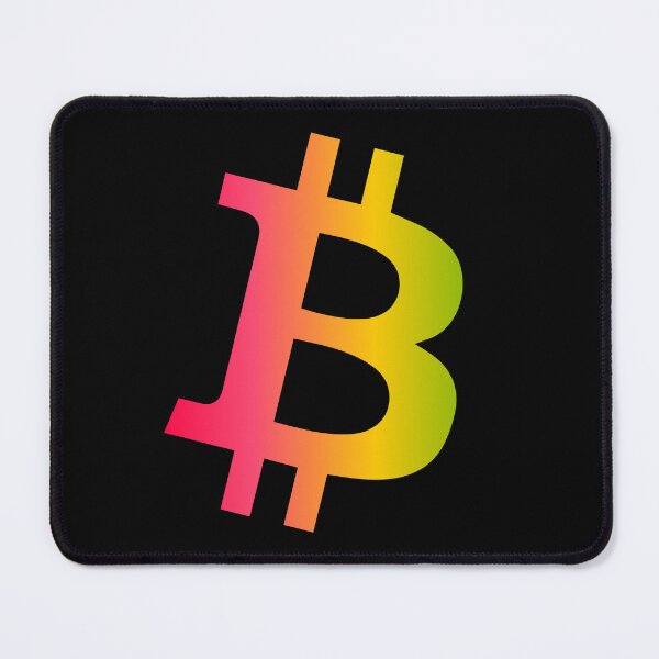 Item preview, Bitcoin BTC Crypto - Bright-Coloured Logo designed and sold by CryptoMoods.