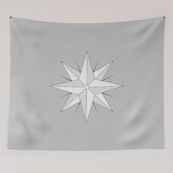 Item preview, Feanorian star, elven, badge, coat of arms, House, Feanor designed and sold by nitty-gritty.