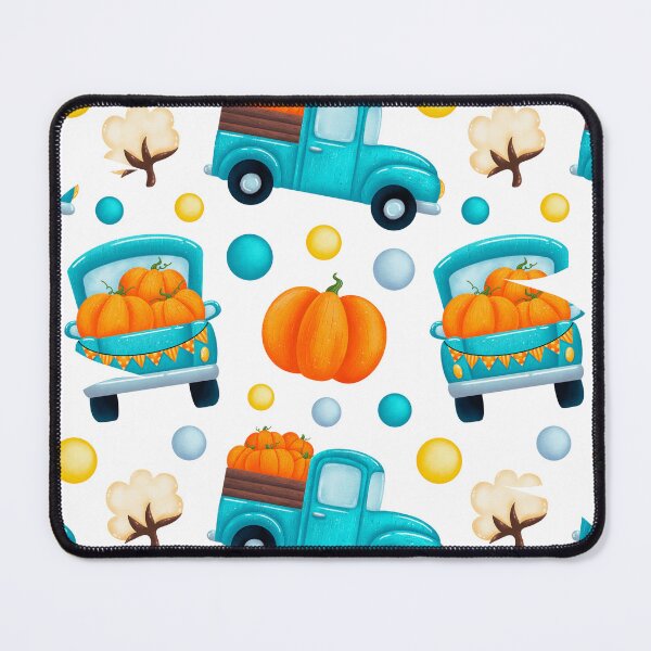 Item preview, Happy Halloween Pumpkin Trucks Pattern Design designed and sold by WBP Mart.