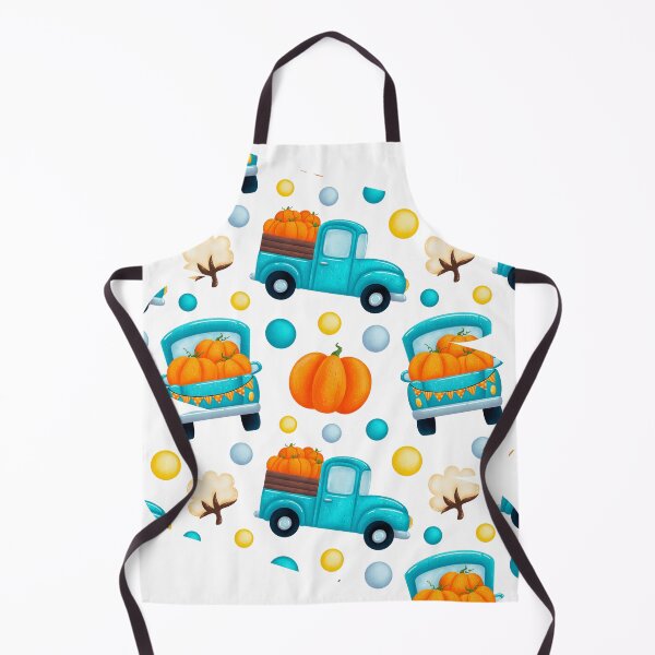 Item preview, Happy Halloween Pumpkin Trucks Pattern Design designed and sold by WBP Mart.