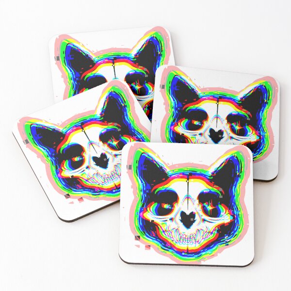 Item preview, Chroma Cat designed and sold by Marissa’s Digital Illustrations.