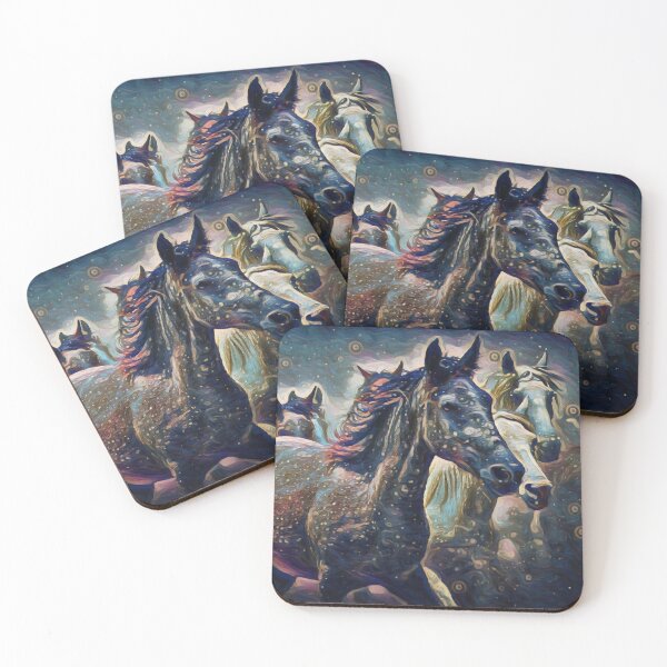 Item preview, RUNNING HORSES designed and sold by KatisDesign.