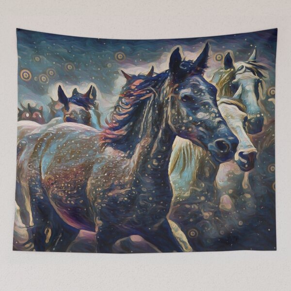 Item preview, RUNNING HORSES designed and sold by KatisDesign.
