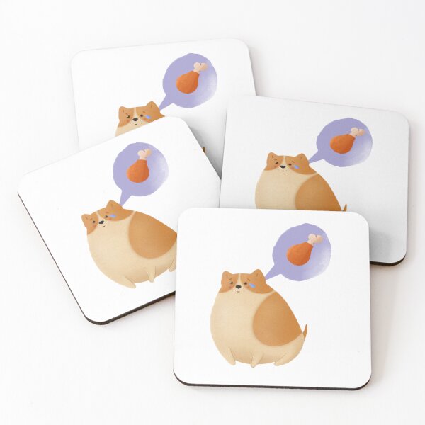 Item preview, Doggy imagine about tasty food designed and sold by LadybugTales.
