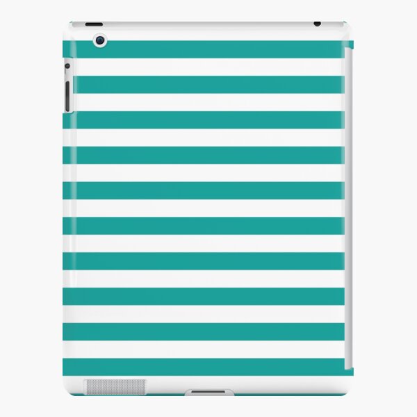 Hot Pink and White Stripes | Stripe Patterns | Striped Patterns | Wide  Stripes | Horizontal Stripes | | iPad Case & Skin