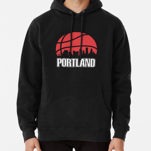 Nike trail blazers on sale hoodie