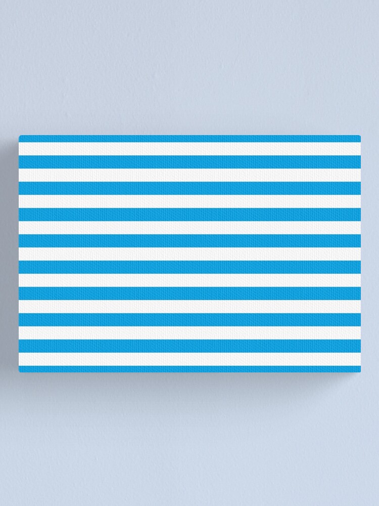 "Turquoise Blue and White Stripes Stripe Patterns Striped Patterns