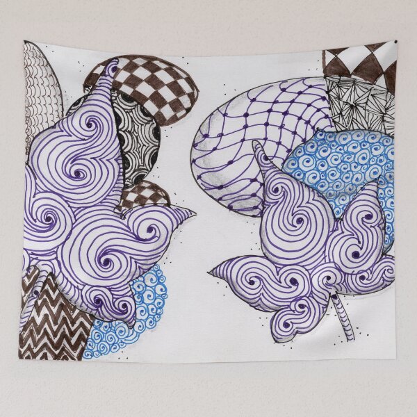 Artikelvorschau, Tangled Fall Zentangle entworfen und verkauft von CCWillow.