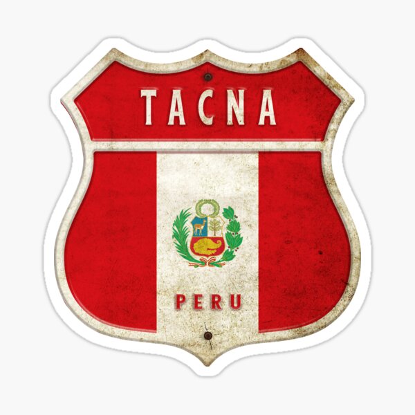 "Tacna Peru coat of arms flag design" Sticker for Sale by Rocky2018