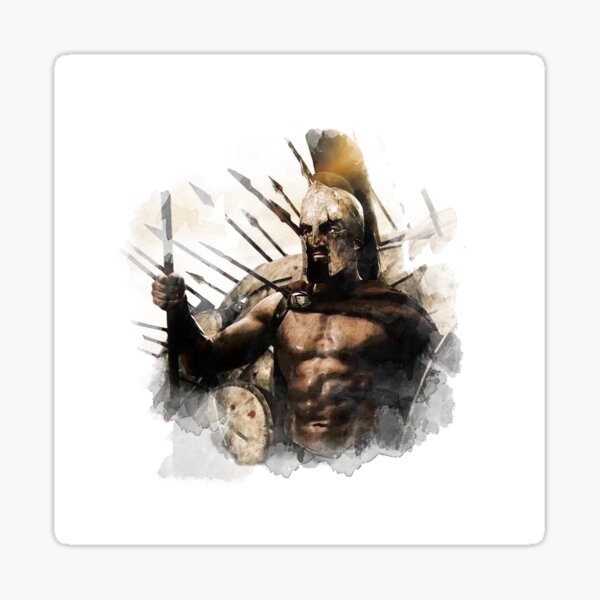 This Is Sparta - 300 Sticker for Sale by kargashah