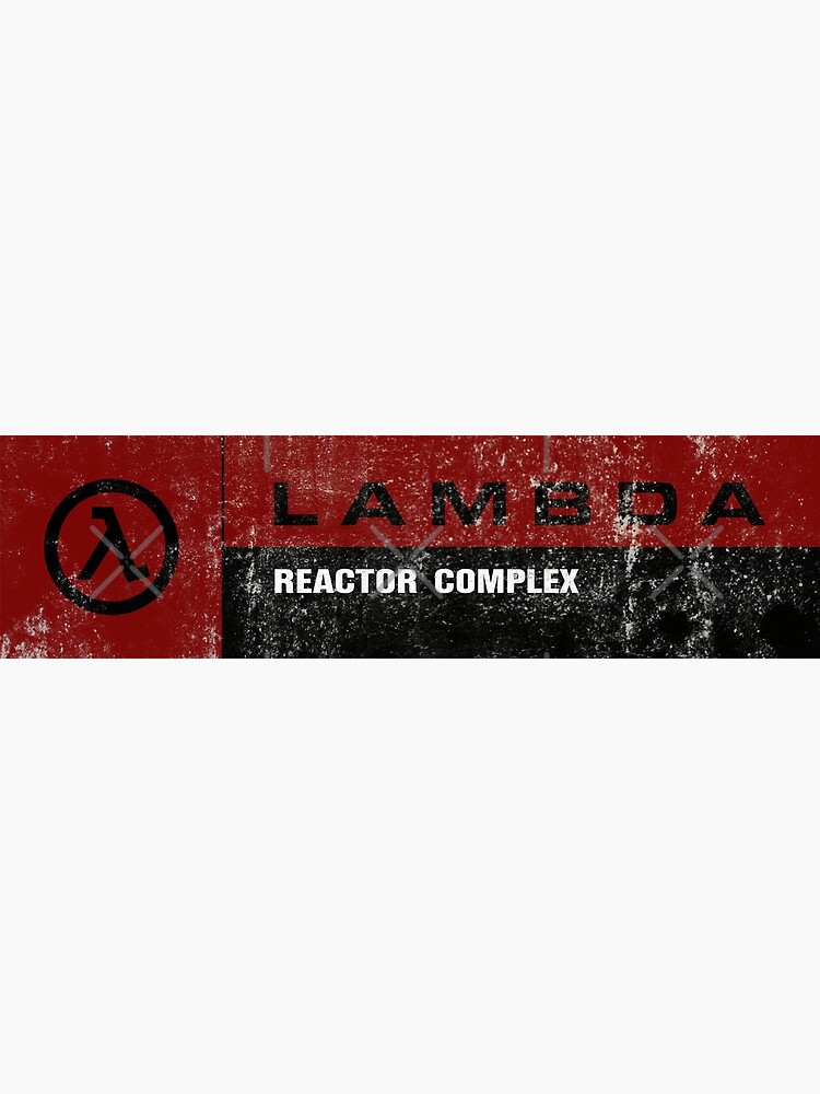 "HalfLife Lambda Complex Reactor Complex Signage Infra..Red