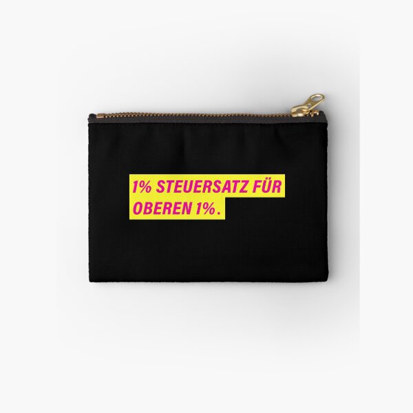 Item preview, 1% TAXES FOR THE TOP 1% | Free Democratic Party design designed and sold by Drecksseite.