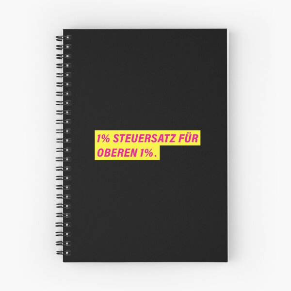 Item preview, 1% TAXES FOR THE TOP 1% | Free Democratic Party design designed and sold by Drecksseite.
