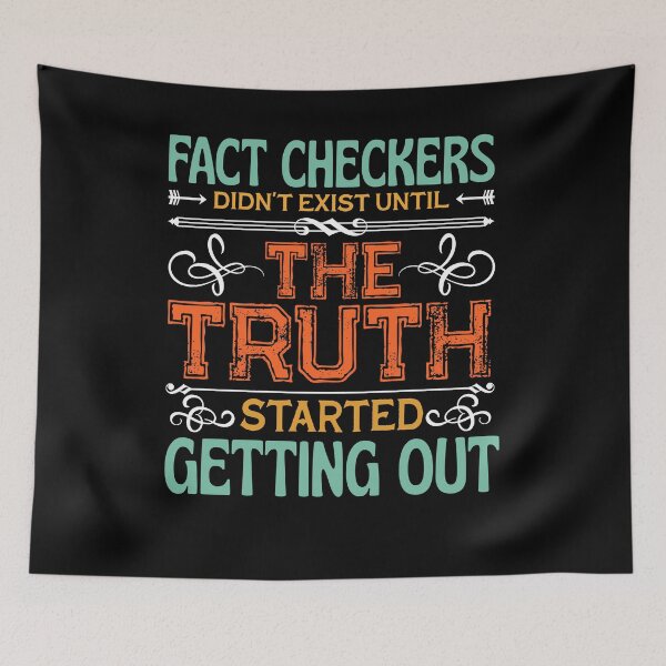 Item preview, Fact Checker Conservative Gag Anti-Liberal USA Patriot designed and sold by kibbeegaddisi.