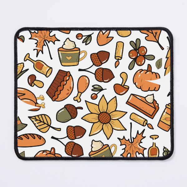 Item preview, Happy Halloween Thanksgiving seamless pattern with doodles Design designed and sold by WBP Mart.