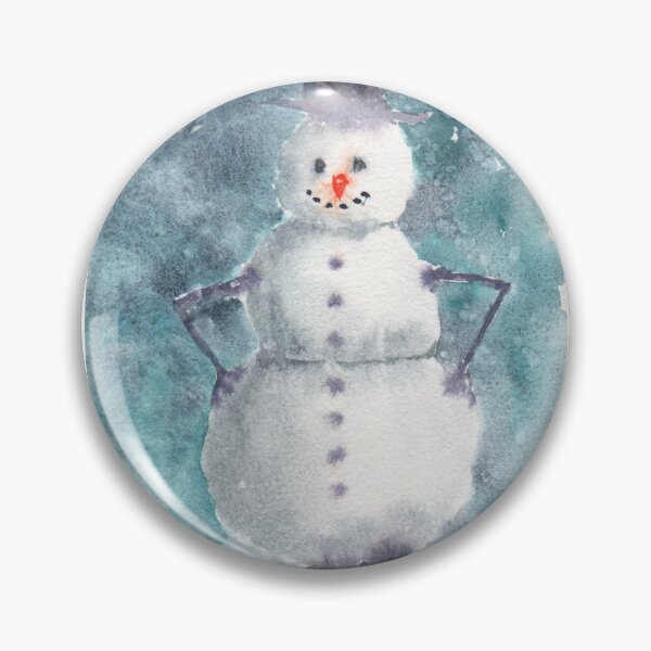 Item preview, Fun Winter Snowman Scene designed and sold by Nadeasart.