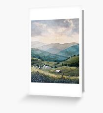 Mountain Valley Farm Greeting Card