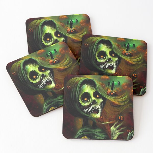 Item preview, Halloween digital painting designed and sold by Gaspar Avila.