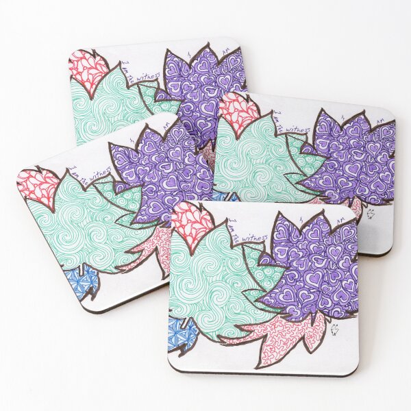Item preview, I Am Witness zentangle designed and sold by CCWillow.