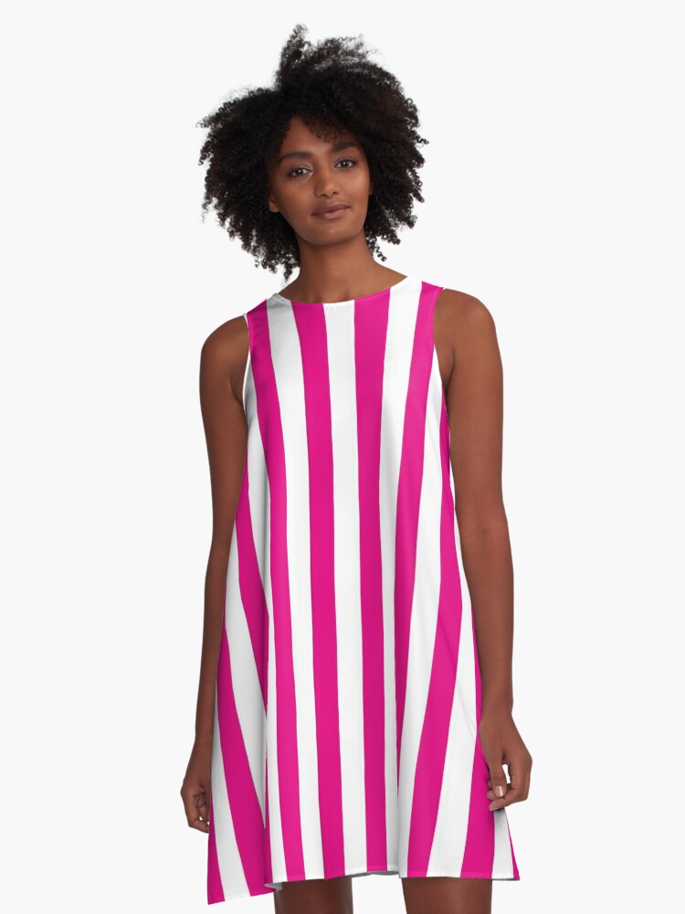 Hot Pink and White Stripes | Stripe ...
