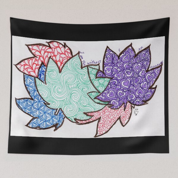 Item preview, I Am Witness zentangle designed and sold by CCWillow.
