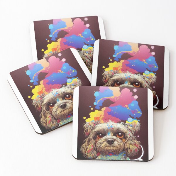 Item preview, cute puppy spray paint designed and sold by keyd-studio.