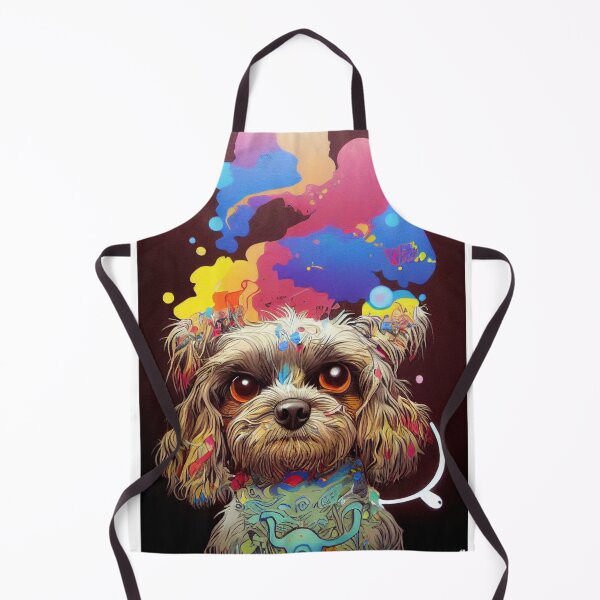 Item preview, cute puppy spray paint designed and sold by keyd-studio.