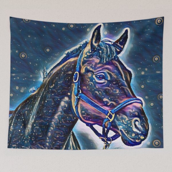 Item preview, HORSE PORTRAIT designed and sold by KatisDesign.