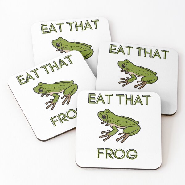 Item preview, Eat that Frog designed and sold by Dirk3Diggler.