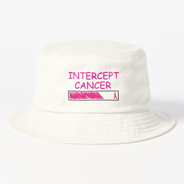 Crucial Catch Cancer Intercept Bucket Hat for Sale by Cozy-space