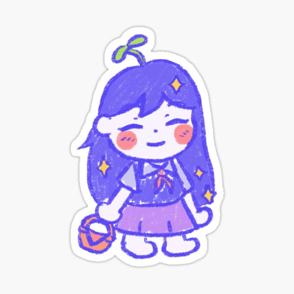 "Sprout Omori and Friends Mari and her Picnic Basket" Sticker for Sale