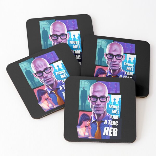 Item preview, Johnny Sins Caricature (Teacher) designed and sold by IcalsaidArt.