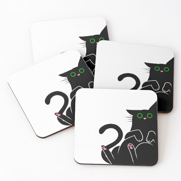 Item preview, Black cat designed and sold by Marissa’s Digital Illustrations.