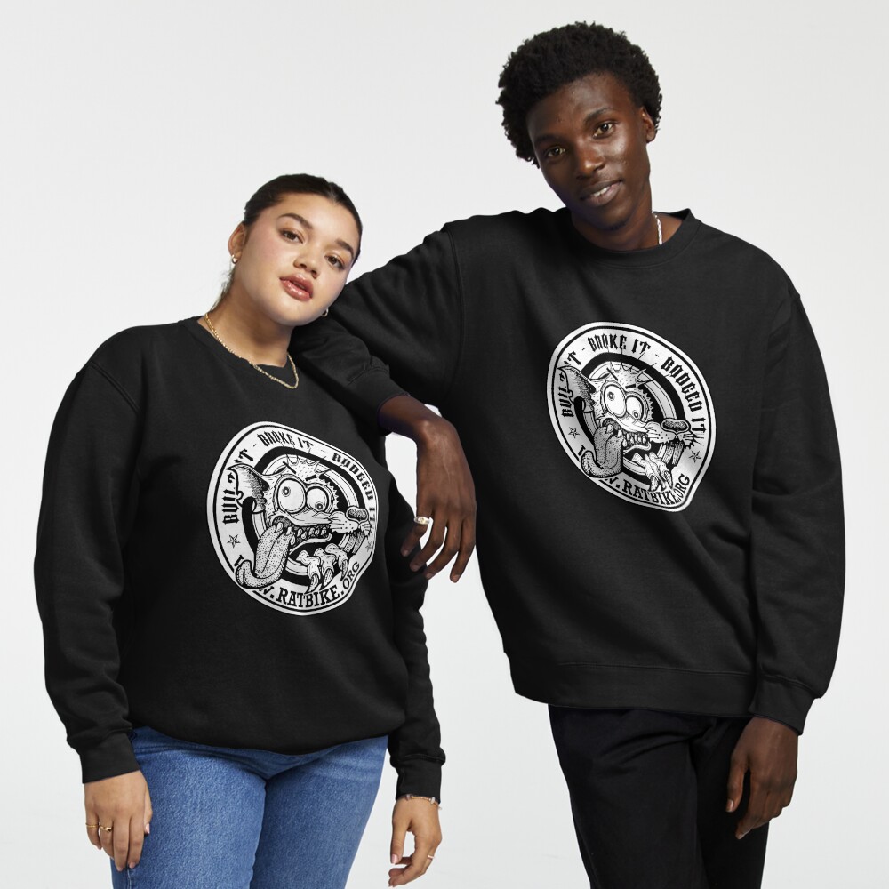 Item preview, Pullover Sweatshirt designed and sold by RatBikeZone.