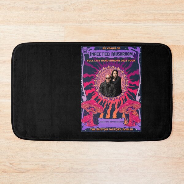 Item preview, Infected Mushroom Poster designed and sold by Unfairsneaker.