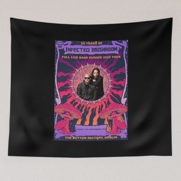 Item preview, Infected Mushroom Poster designed and sold by Unfairsneaker.