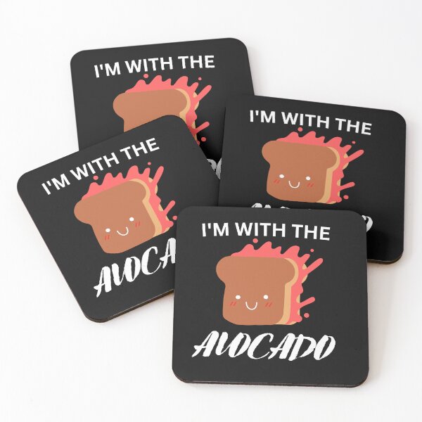 Item preview, Copy of  i'm with the avocado designed and sold by myhoume2.