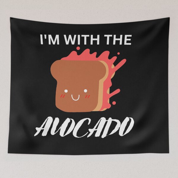 Item preview, Copy of  i'm with the avocado designed and sold by myhoume2.