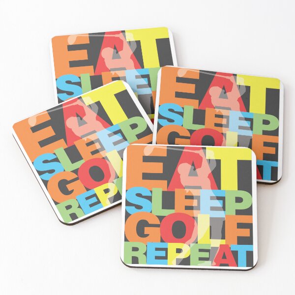 Item preview, Golf Lifestyle Eat Sleep Golf Repeat Golfer Gift designed and sold by PCStudio57.