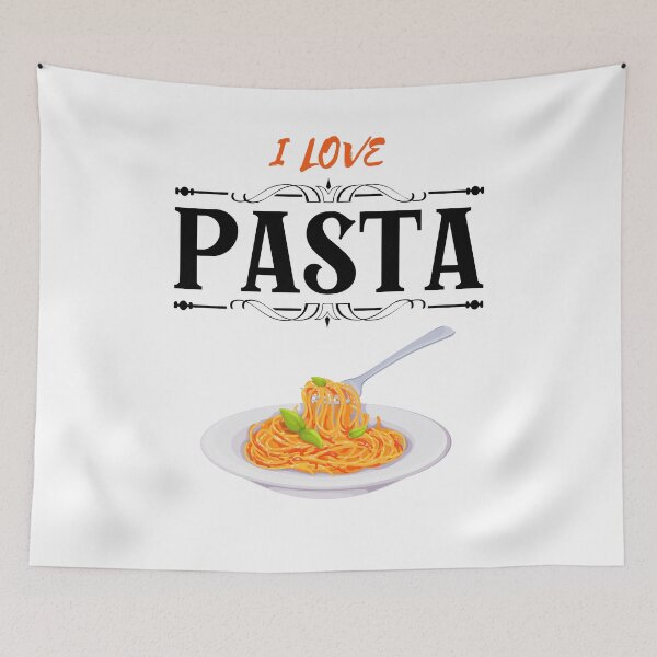 Item preview, I Love Pasta Funny Gifts for All Spaghetti Lover and Pasta Day designed and sold by TajfunX.