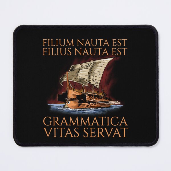 Item preview, Grammatica Vitas Servat - Grammar Saves Lives - Ancient Roman History - Classical Latin designed and sold by Styrman.