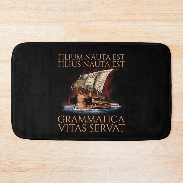 Item preview, Grammatica Vitas Servat - Grammar Saves Lives - Ancient Roman History - Classical Latin designed and sold by Styrman.