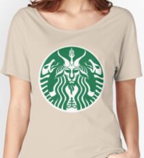 Red Cup Baphomet Women's Relaxed Fit T-Shirt