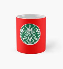 Rote Tasse Baphomet Tasse